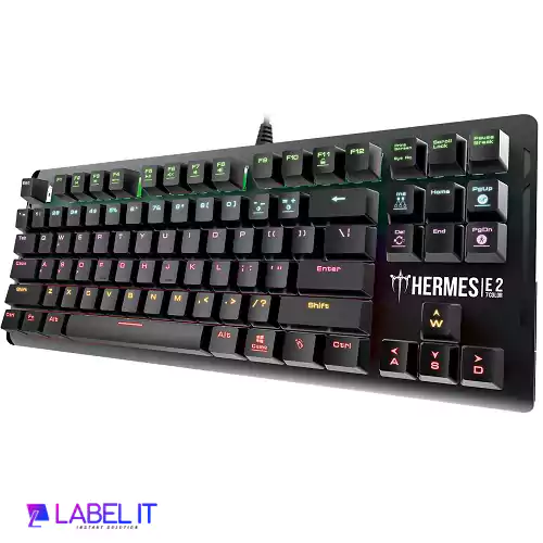 Gamdias Hermes E2 7 Color Backlit Brown Switch Mechanical Gaming Keyboard